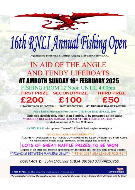 16th RNLI Annual Fishing Open